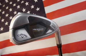 Brand NEW in Plastic Callaway Rogue ST Max 5 Iron XP 95 R-300 Regular Flex Steel - Picture 1 of 6