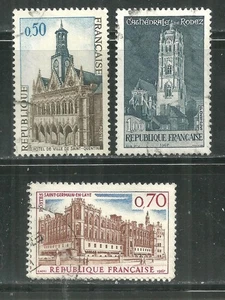 FRANKREICH 1185, 1187, 1190 GEBRAUCHT VERSCHIEDENE ANSICHTEN - Bild 1 von 1