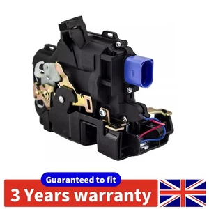 Front Left Passenger Side Door Lock Actuator for VW Polo 9A 9N 01-09 Hatch 8-Pin - Picture 1 of 8