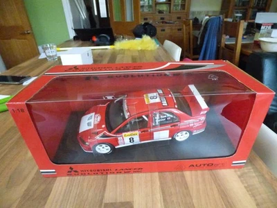 Muy Raro 1/18 AUTOart MITSUBISHI LANCER EVOLUTION WRC 80252 COLIN MCRAE Nuevo Foto 1 de 4