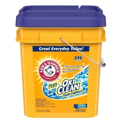 BRANDED Fresh Scent Powder Laundry Detergent with Oxiclean, 16.59 lbs.