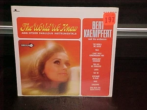Bert Kaempfert & Orchestra "The World We Knew" LP Decca 1967 NEW! Stereo - Imagen 1 de 1