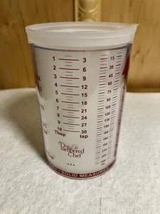 Pampered Chef Mini-Measure All Cup #2236 WET or DRY INGREDIENTS 8 oz - Picture 1 of 6