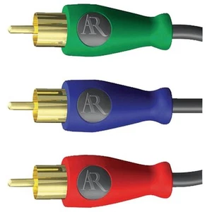 Acoustic Research (ES91) 6 Ft. COMPONENT VIDEO CABLE, Gold Plated Connectors - Picture 1 of 7