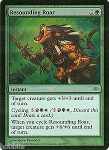 MTG - Shards of Alara - Resounding Roar - 2X - Foil - NM - Picture 1 of 1