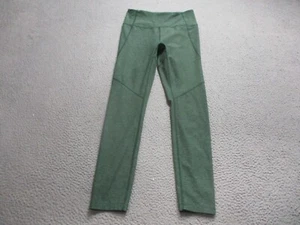 Outdoor Voices Leggings Womens Small Green Stretch Outdoor Yoga Gym Athletic - Picture 1 of 10