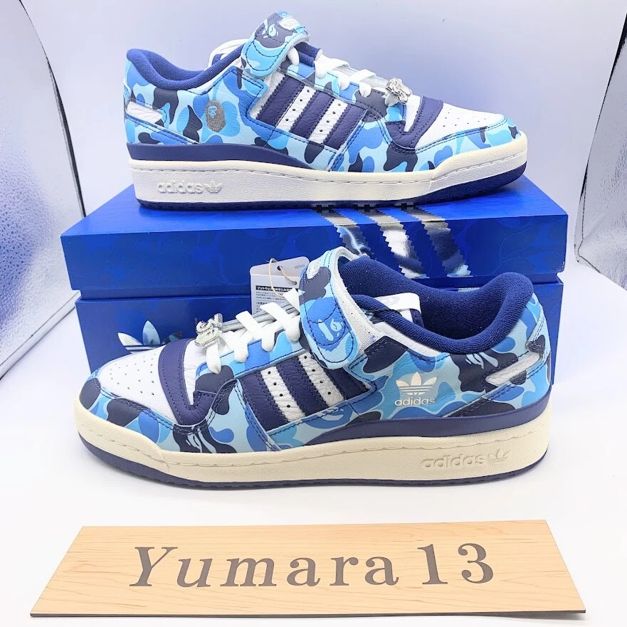 adidas BAPE x Forum 84 Low 30th Anniversary - Blue | eBay