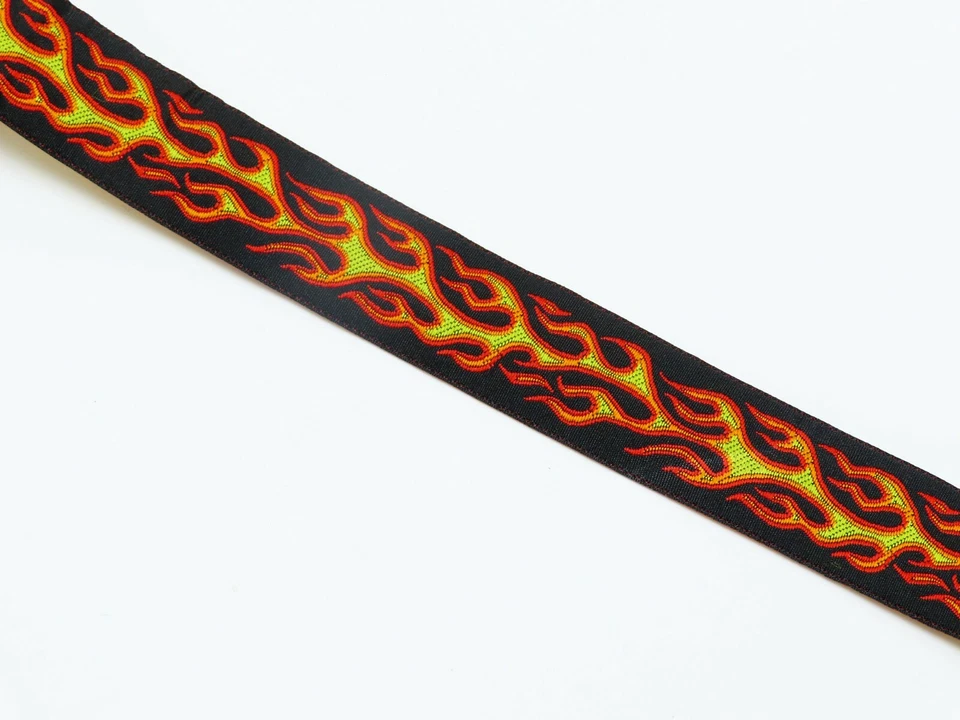 Cinta Jacquard 1" Llamas Tejidas Llama *Colores* 5 Yardas Foto 1 de 1