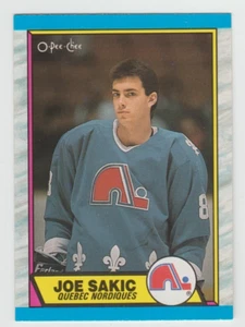 JOE SAKIC 1989-90 O-Pee-Chee Rookie Card #113 SP RC Set Break SEE SCANS HOF A2 - Picture 1 of 2