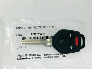 SUBARU Ascent Impreza 2019-2023 genuino llave remota en blanco 57497XC01B OEM nuevo - Imagen 1 de 1