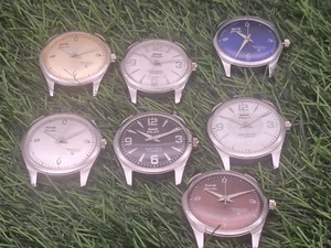 Hermoso Reloj Hombre HMT Piloto y Janta Parashock Cuerda Mecánica 17J Lote Mixto - Imagen 1 de 3