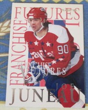 JOE JUNEAU 1994/95 FLEER FUTURE FRANCHISE INSERT #5  NMT WASHINGTON CAPITALS