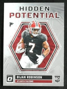 2023 Donruss Optic Bijan Robinson #HP-BR Football FALCONS RC Hidden Potential - Picture 1 of 2