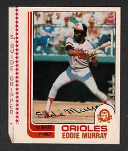 1982 O-Pee-Chee (OPC) MLB Los Angeles Dodgers Eddie Murray, tarjeta marginal sin cortar - Imagen 1 de 3