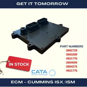 DIÉSEL RECONSTRUIDO CUMMINS ISM ISX CM850 ECM ECU 4921776 *¡EN STOCK AHORA!* Con GARANTÍA - Imagen 1 de 2