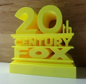 Decorative 20TH CENTURY FOX self standing logo display