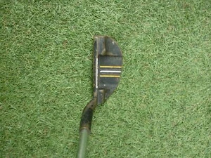 Half moon painted Brass putter - Picture 1 of 5