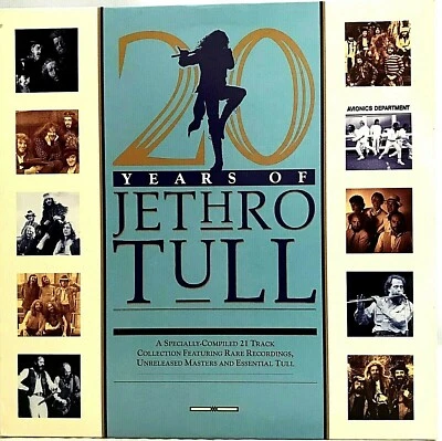 JETHRO TULL "20 Years of Jethro Tull" 2x Vinyl LP - 1988 Chrysalis VX241655 - EX - Image 1 of 4