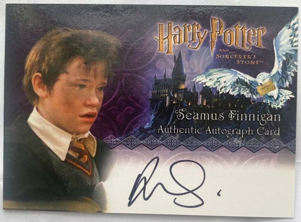 Harry Potter Devon Murray Seamus Auto Trading Card PS SS Philosopher's Stone - Image 1 of 1