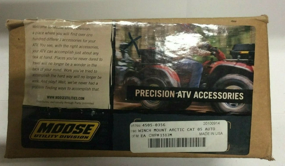 Kit de montaje de cabrestante Arctic Cat 1000 700 650 MOOSE placa de soporte 4505-0356 Thundercat Foto 1 de 1