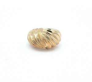 Anello in oro giallo 14 kt *Twisted - nodo massiccio misura 6 US-* - Foto 1 di 13