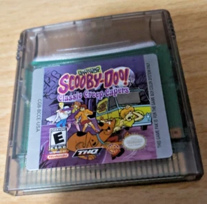Capperi Scooby Doo Classic Creep (colore Game Boy) usati, solo cartuccia - Foto 1 di 1