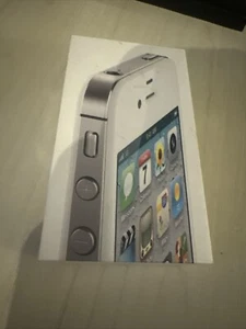 Boite Vide iPhone 4s Blanc - 16gb - (549) - Photo 1 sur 5