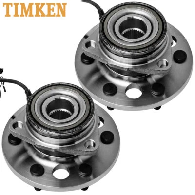 2X Rolamento de roda dianteira Timken e conjunto de cubo para 95-2000 TAHOE Escalade Yukon - Imagem 1 de 4