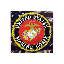Vintage Replica Tin Metal Sign United States marine corp USA military navy 98466