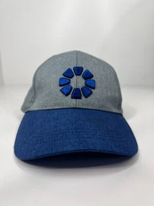 PIRTEK baseball cap hat grey blue adjustable one size fits most adult - Foto 1 di 12