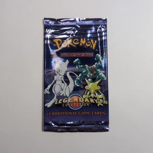 Pokemon Legendary Collection EMPTY Booster Pack Wrapper - Picture 1 of 4