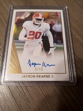 2016 Leaf Ultimate Draft Gold Jayron Kearse RC Auto #BA-JK1 3/10