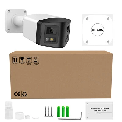 Panoeagle 4MP 170° Panoramic IR Full Color Bullet IP Camera Dual Lens PG2046IRCS