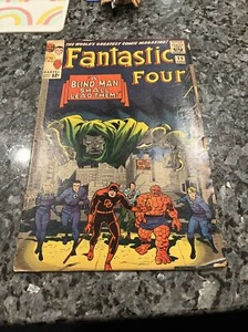FANTASTIC FOUR # 39 KE DR.DOOM PORTADA PÁGINAS DE ANUNCIOS ROTAS FALTAN COMPLETAS - Imagen 1 de 18