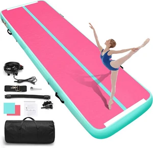 Inflatable Gymnastics Air Tumbling Track Mat 6ft 10ft 13ft Air Tumble Track Mat - Picture 1 of 42