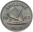 Fidschi | 1 Schillingmünze | Elisabeth II | Segelboot | KM23 | 1957 - 1965