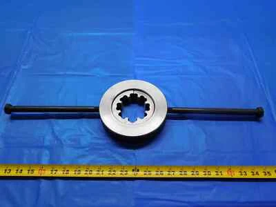 GTD 4.00" O.D. MANGO PORTA TROQUELES REDONDO COMPATIBLE CON TROQUELES CON TROQUELES DE 2,50" - 16 TPI Foto 1 de 3