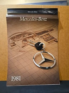 Calendario Mercedes-Benz 17"x12" vintage OEM 1981 - vedi foto - Foto 1 di 4