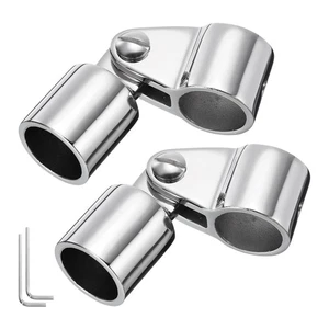 2 Pairs Bimini Top Jaw Slide and Eye End Cap, Fits 7/8"(22mm) OD Round Tube - Picture 1 of 6