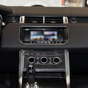 For Range Rover Sport Interior Upgrade Carbon Fiber Climate Control Trim - Picture 1 of 11
