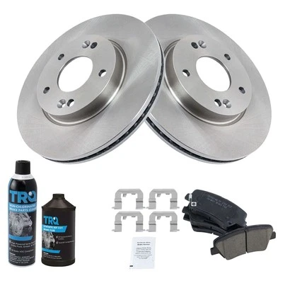 TRQ BKA17296 Disc Brake Kit For Hyundai Elantra GT 2013-2016 Front 581013XA00 - Изображение 1 из 4