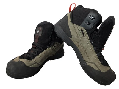 Zapatos Black Diamond Mission para hombre talla 6,5 negro oliva impermeables enfoque BD.dry Foto 1 de 4