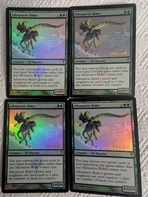 Allosaurus Rider Coldsnap Prerelease Promo FOIL  MTG  (4 Available) - Image 1 of 4