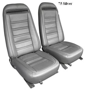 US MADE 1973 - 1978 Corvette Leather / Vinyl Seat Covers ALL Original Colors C3 - Picture 1 of 7