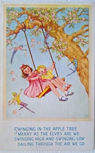 MS. Swinging in the Apple Tree. J. Salmon Series 5318. - Picture 1 of 2