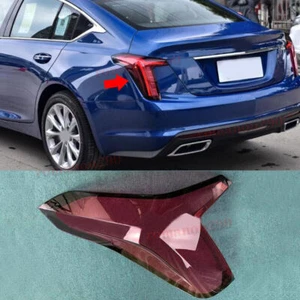1For Cadillac CT5 2020 2021 2022 Left Rear Lamp Tail Lights Red Lens Cover Shell - Imagen 1 de 8