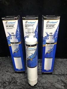 Excelpure Refrigerator Water Filter EP RPWF Fits GE RPWF New Set Of 3 Sealed - Picture 1 of 1