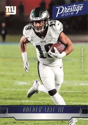 Golden Tate III 2019 Panini Prestige #198 New York Giants Football - Image 1 of 2