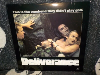 Deliverance Widescreen Laserdisc LD Burt Reynolds Jon Voight Free Ship $50 Foto 1 de 2