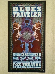 Póster de concierto 19" Blues Traveler 2005 Boulder CO - Imagen 1 de 1